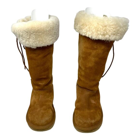 UGG Australia Sundance II Tall Shearling Boots Size 7 - Picture 2 of 10